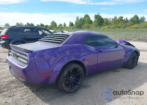 2023 Dodge Challenger R/T Scat Pack Widebody из США, поврежденный, VIN 2C3CDZFJ1PH624857